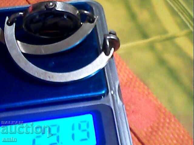 Old silver watch, 30 grams, without stamp - 7