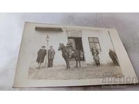 Photo Men in front of Wine Cellar and Tavern Br. Panayotov