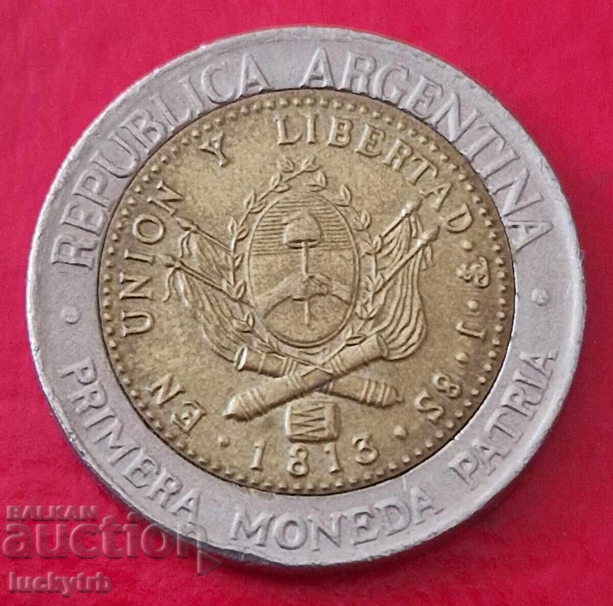 1 Peso 1995 - Argentina with price 1.30 BGN | € 0.66 1 Peso 1995 - Argentina with price 1.30 BGN | € 0.66