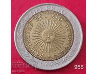 1 песо 1995 - Аржентина