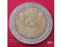 1 πέσο 2010 - Αργεντινή