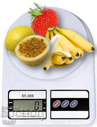 Electronic kitchen scale-max 7/10 kg with price 15.00 BGN | € 7.67
