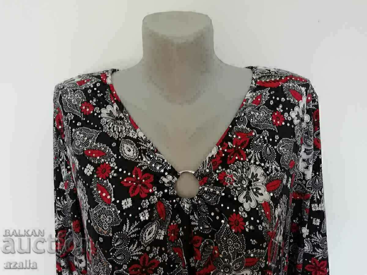 Elegant new color blouse XL with price 26.00 BGN | € 13.29 Elegant new color blouse XL with price 26.00 BGN | € 13.29