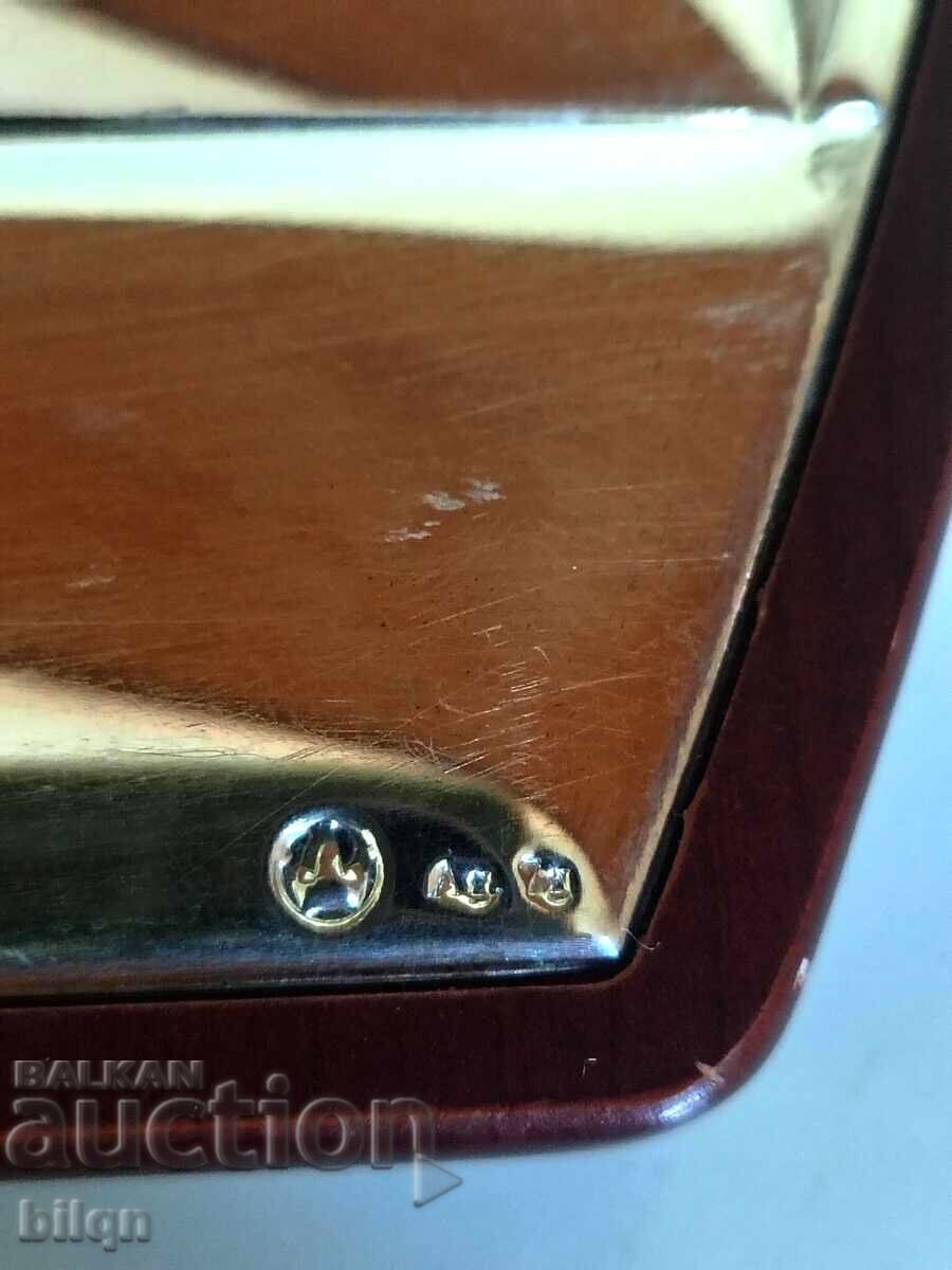 Συναρπαστική Ασημένια Εικόνα Παναγίας με το Θείο Βρέφος - 5