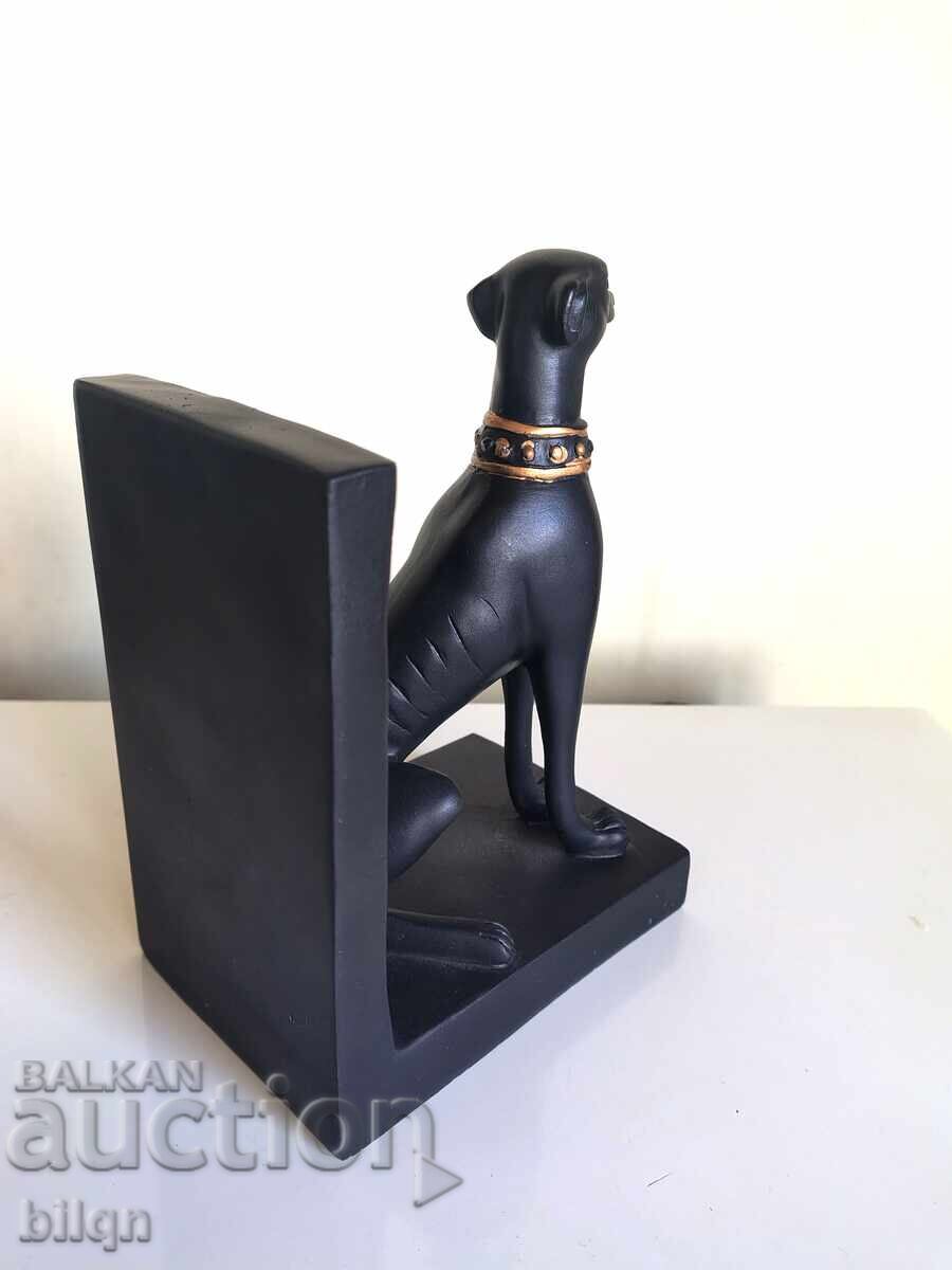 Όμορφο Ξύλινο Στοπ Βιβλίων - Σκύλος Γκρέιχαουντ - 6