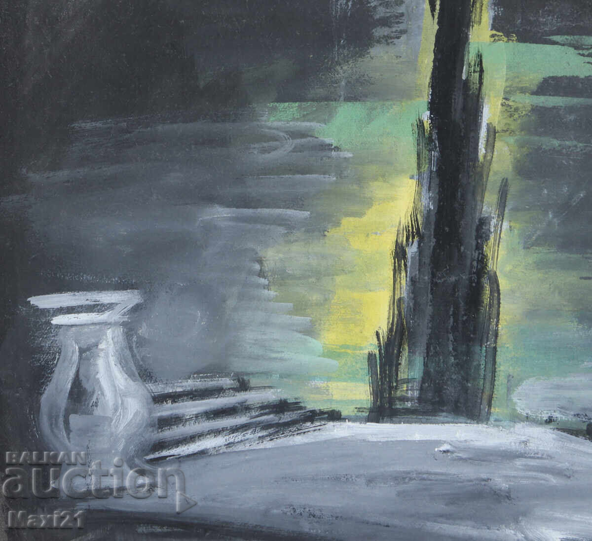 Доставка на Картина гваш сценография интериор