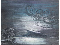 Έργο τέχνης γκουάς σκηνογραφία