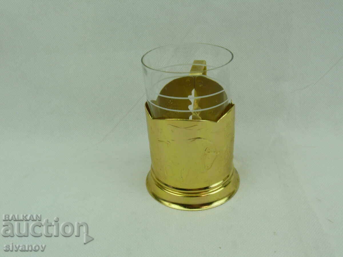 Σετ με παλιά ποτηροθήκη με φλιτζάνι, σερβίτσιο ΕΣΣΔ #2490 με τιμή 19.99 BGN | € 10.22 Σετ με παλιά ποτηροθήκη με φλιτζάνι, σερβίτσιο ΕΣΣΔ #2490 με τιμή 19.99 BGN | € 10.22