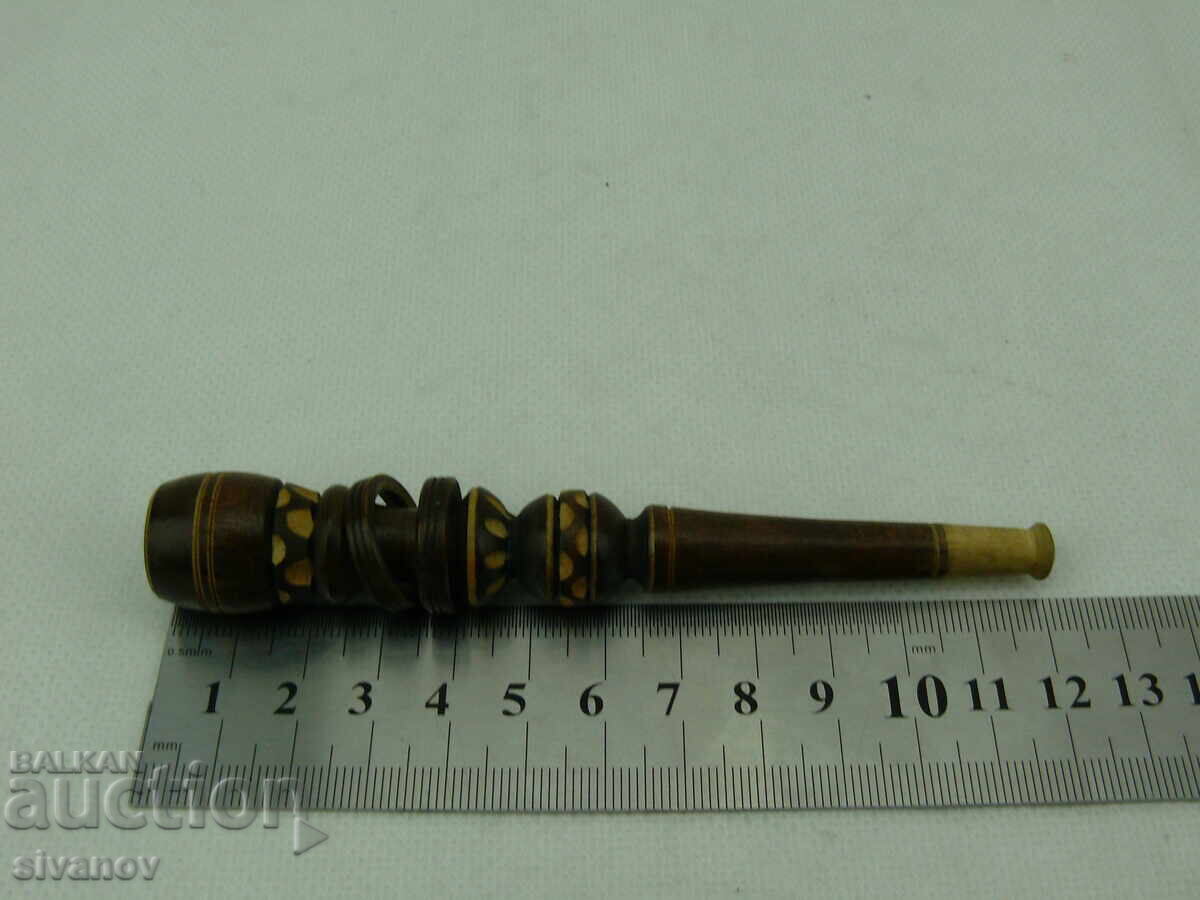 Interesantă pipă veche de lemn pentru țigări #2496 - 7 Interesantă pipă veche de lemn pentru țigări #2496 - 7