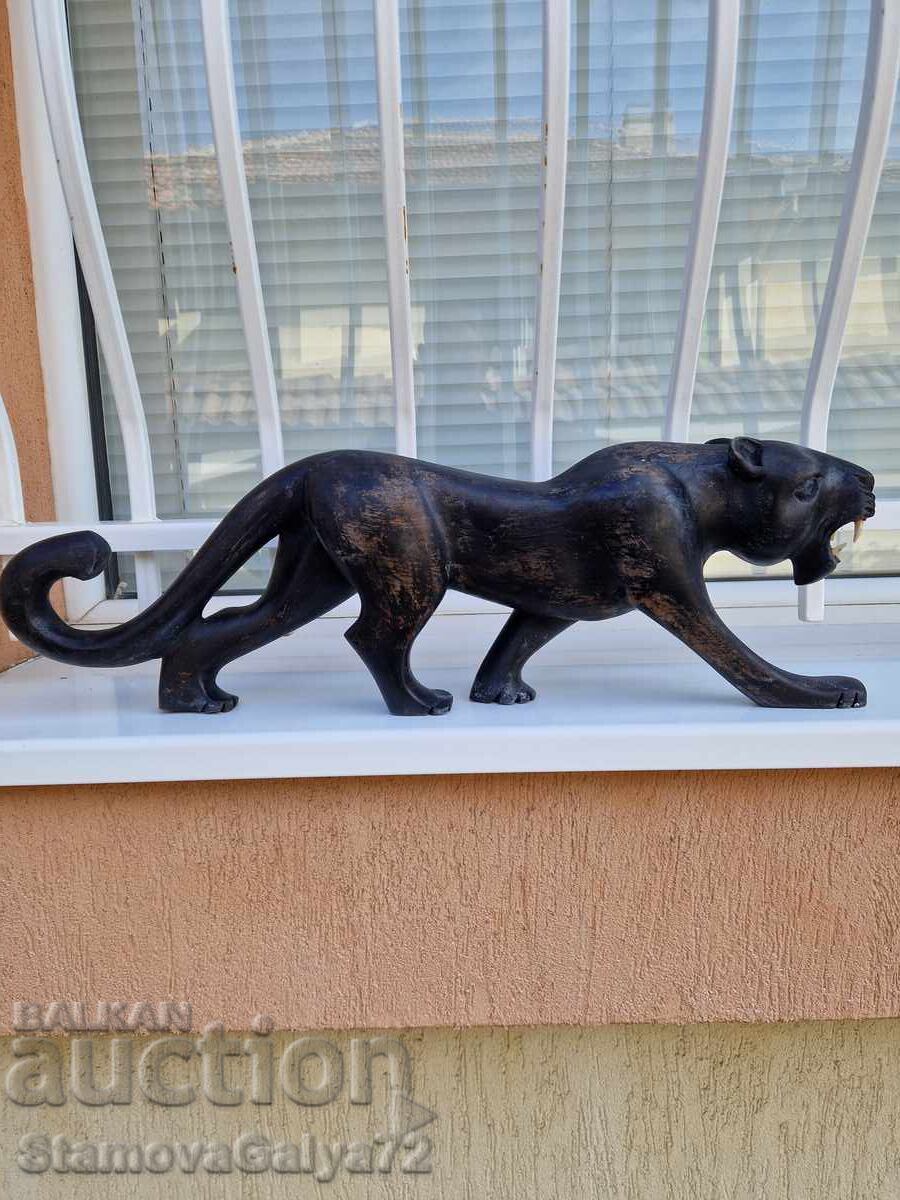 Beautiful large antique wooden figure statue with price € 126.29 | 247.00 BGN