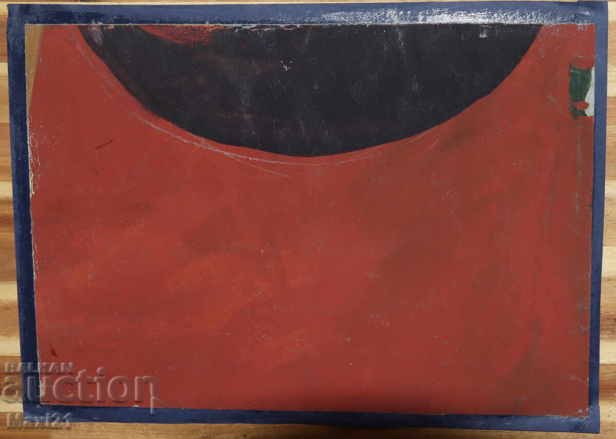 Gouache painting, scenography, interior - 6