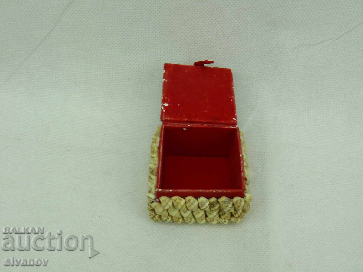 Δημοπρασία Παλιό διακοσμητικό κουτί με κοχύλια #2514