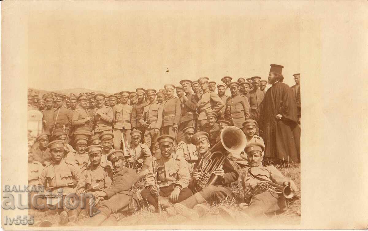 Old Military Photo - 9th Plovdiv Infantry Regiment / Priest