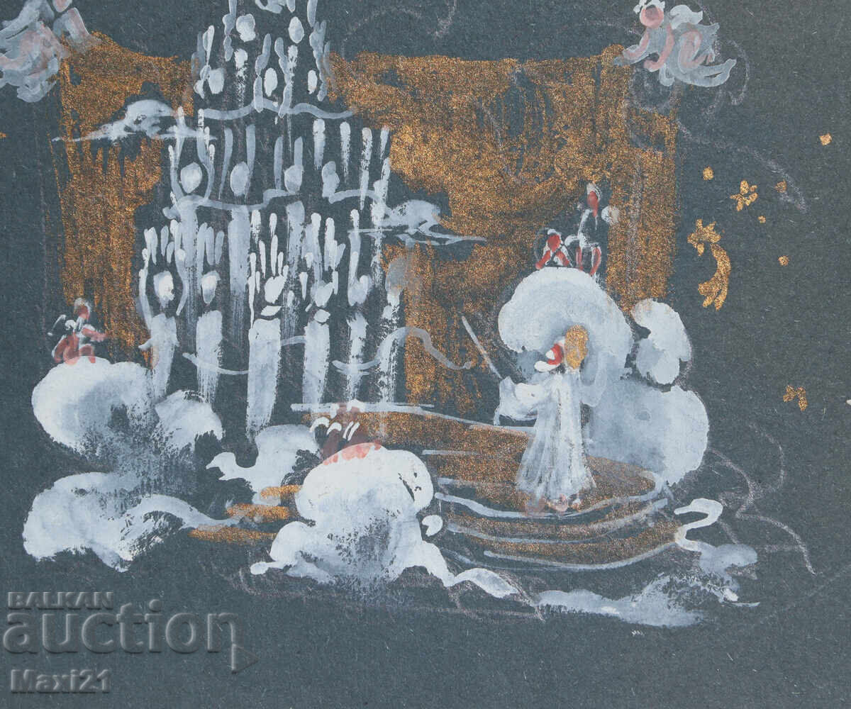 Картина гваш сценография - 5