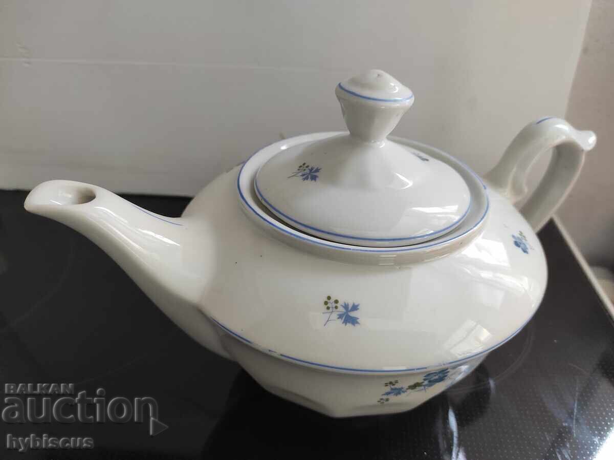 Bulgarian porcelain teapot Izida