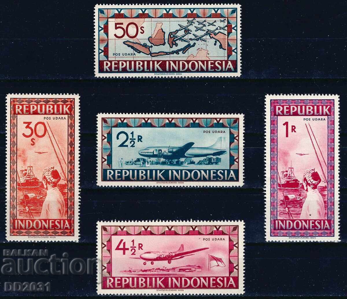 Ινδονησία 1949 - πλοία αεροπλάνα MNH Ινδονησία 1949 - πλοία αεροπλάνα MNH