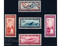 Ινδονησία 1949 - πλοία αεροπλάνα MNH