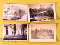 Old military photos, 4 pieces