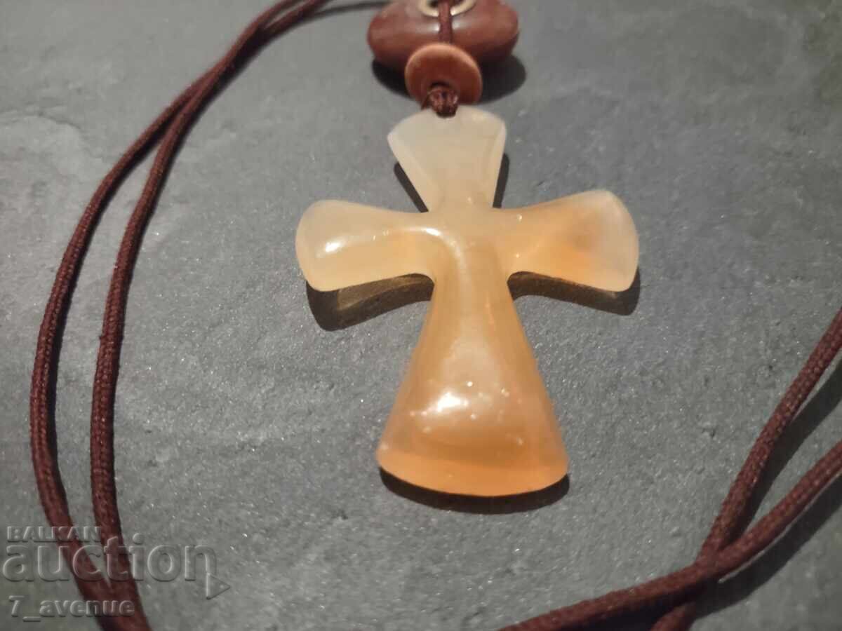 Δημοπρασία Κολιέ κόσμημα περιδέραιο με μεγάλο σταυρό 13.10.25