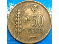 Λιθουανία 1925 50 λεπτά