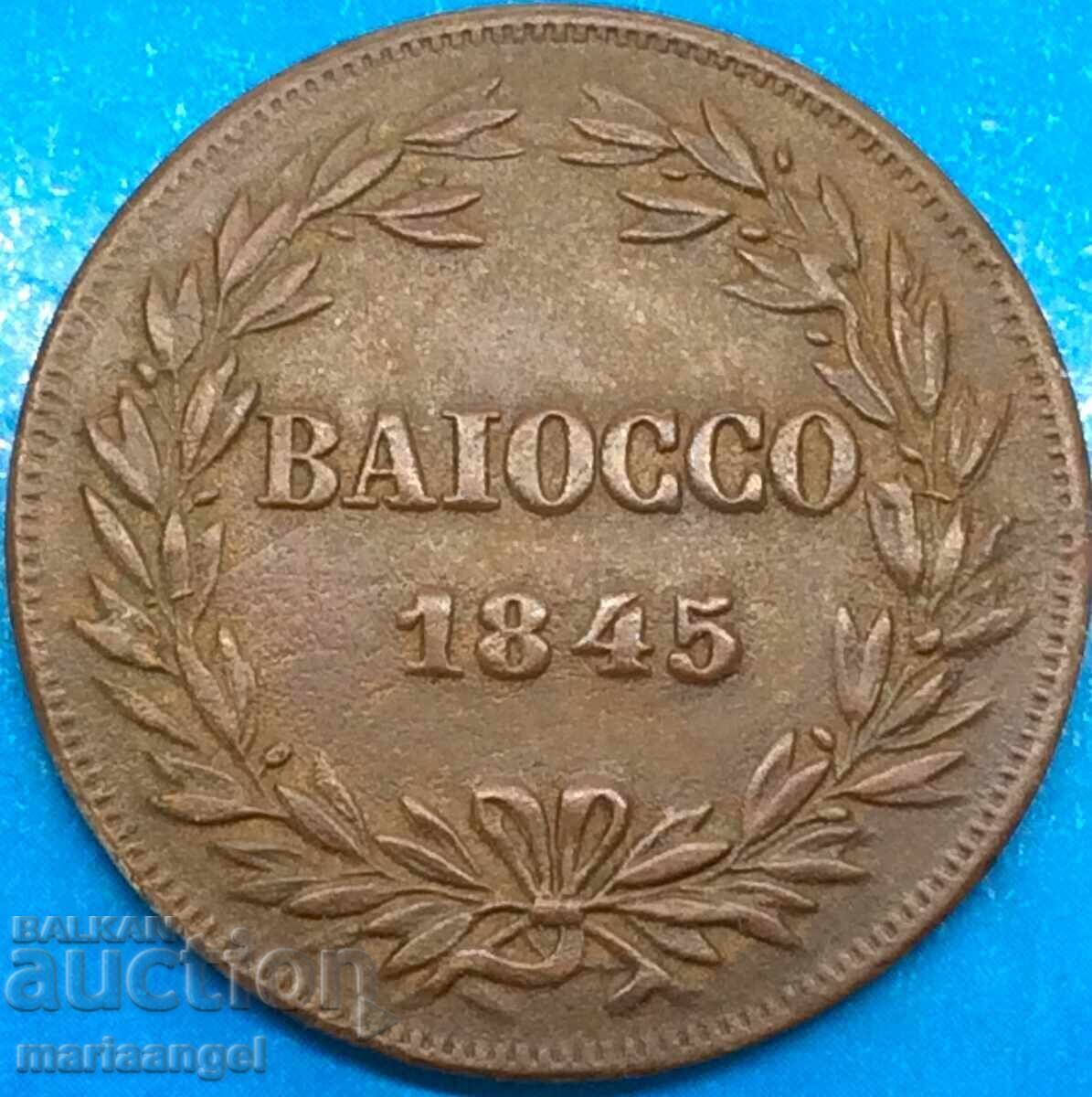 Vatican 1 bayoko 1845 Gregory XVI 30mm μπρούτζινο Vatican 1 bayoko 1845 Gregory XVI 30mm μπρούτζινο