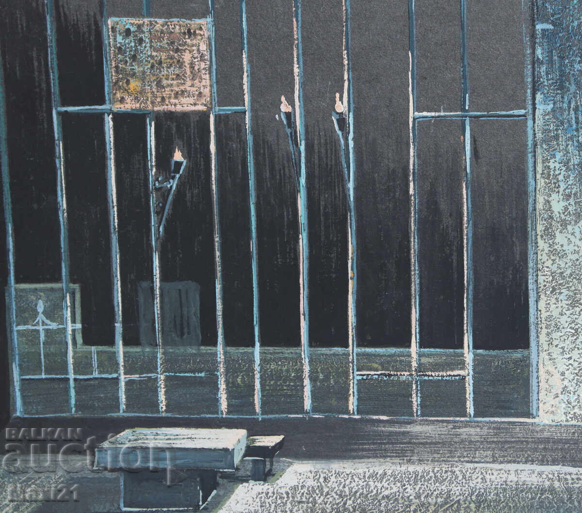 Γκουάς ζωγραφική σκηνογραφία διακόσμηση - 5