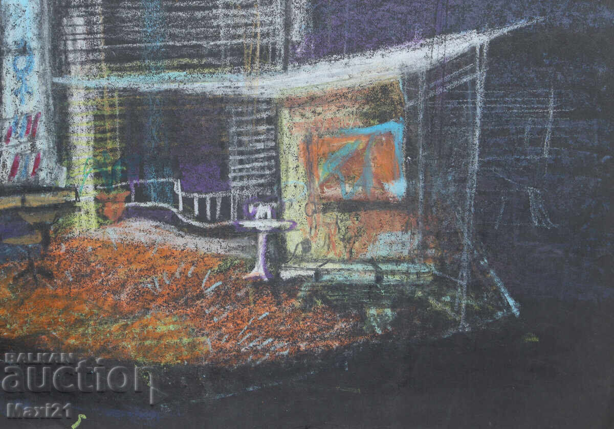 Картина пастел сценография декор - 5