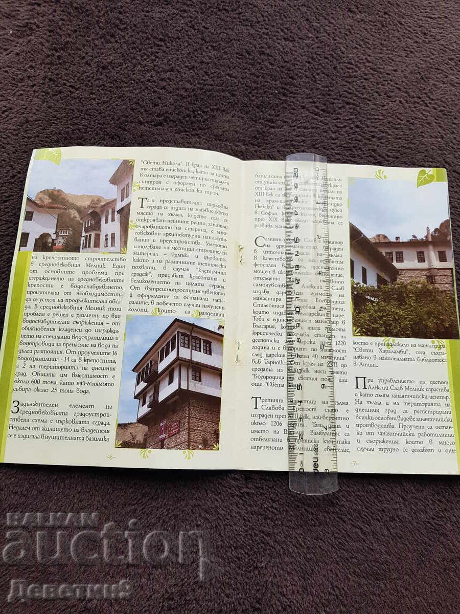 Auction  Melnik - Advertising flyer