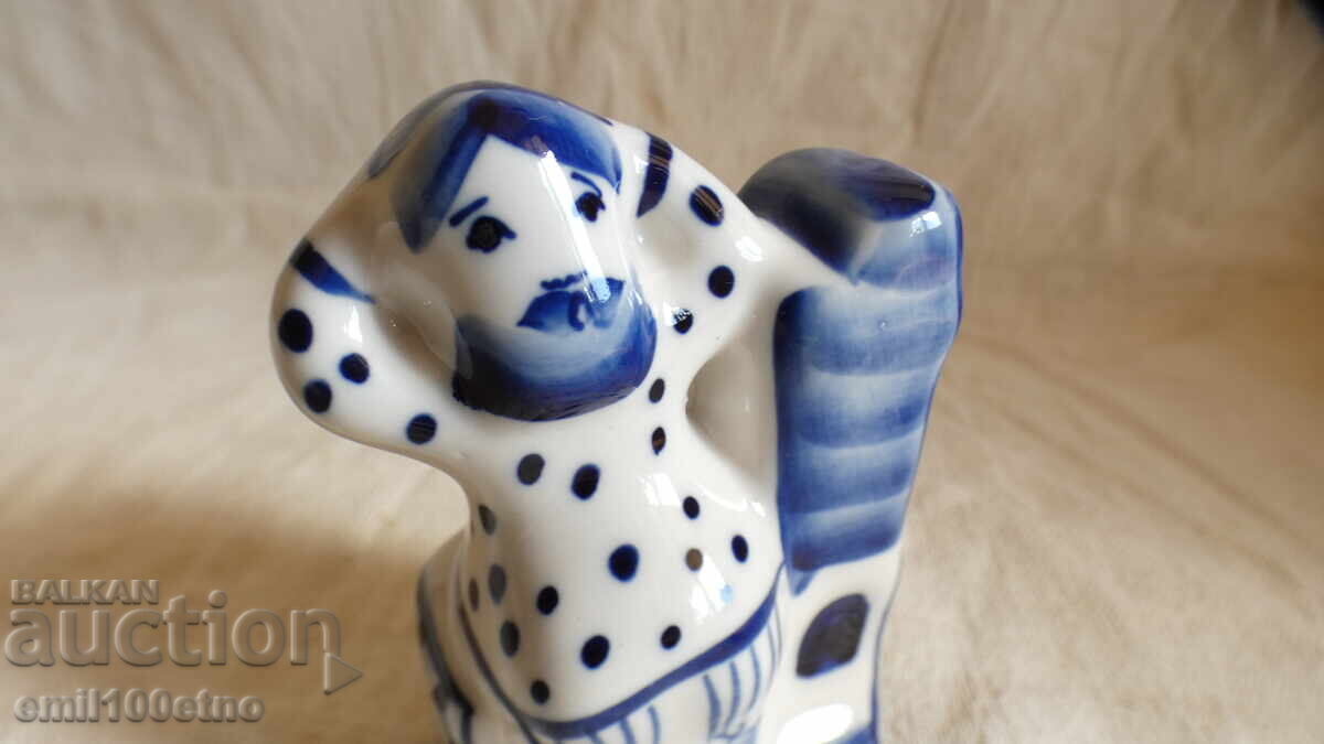 Παράδοση Αυθεντική Φιγούρα - δημιουργός Ντενίσοφ - πορσελάνη Γκζελ Ρωσίας