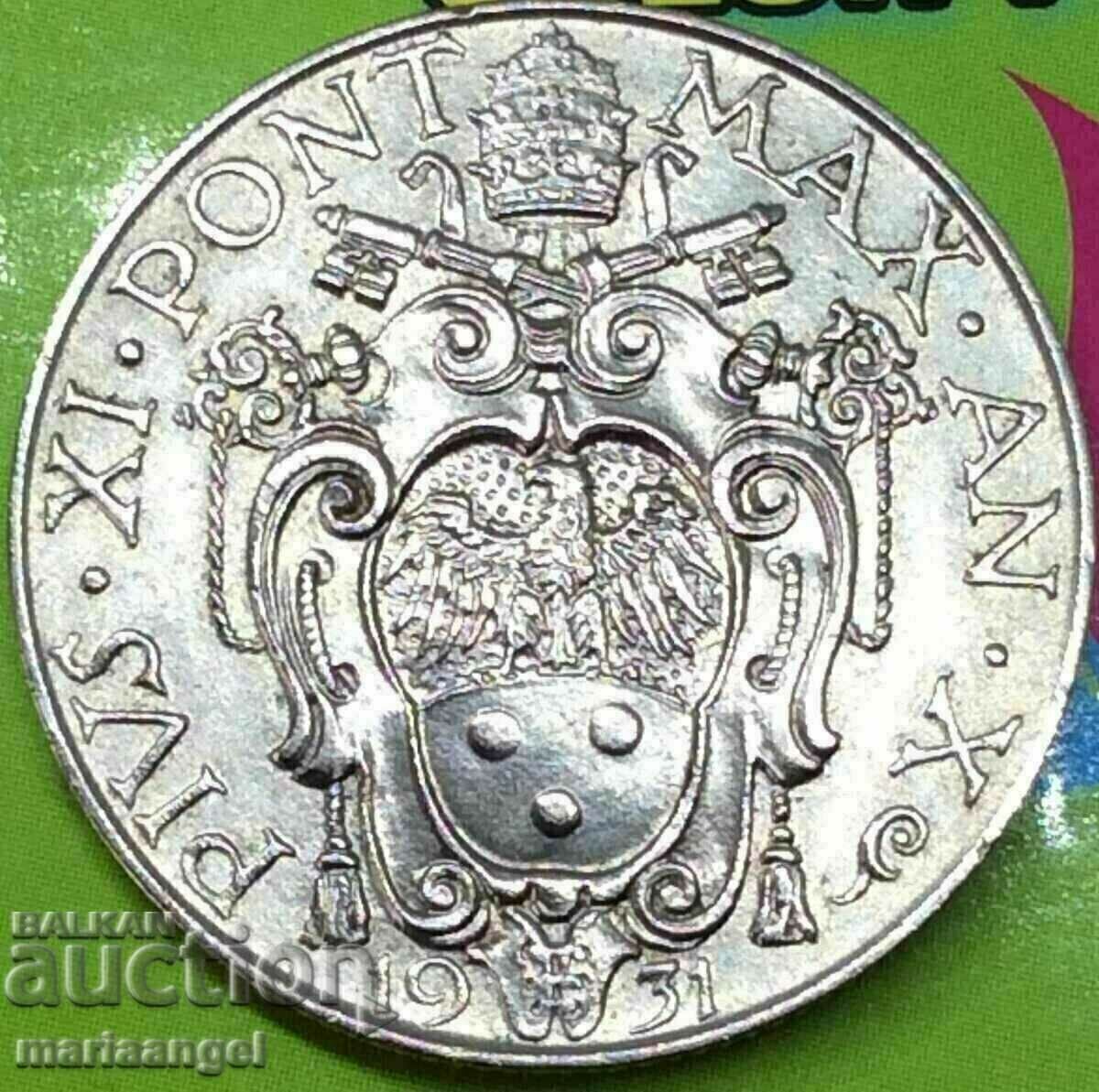 1 Lira 1931 Vatican with price 19.00 BGN | € 9.71 1 Lira 1931 Vatican with price 19.00 BGN | € 9.71