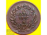 Мексико 1 центаво 1897