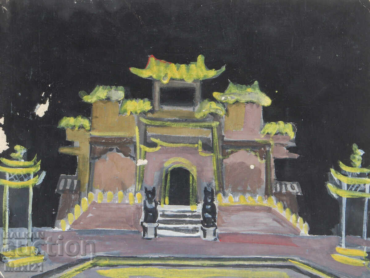 Tablou guaș scenografie decor