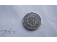 МОНЕТА- 50франка 1974г.- Франция - Сребро - от 0,01ст.