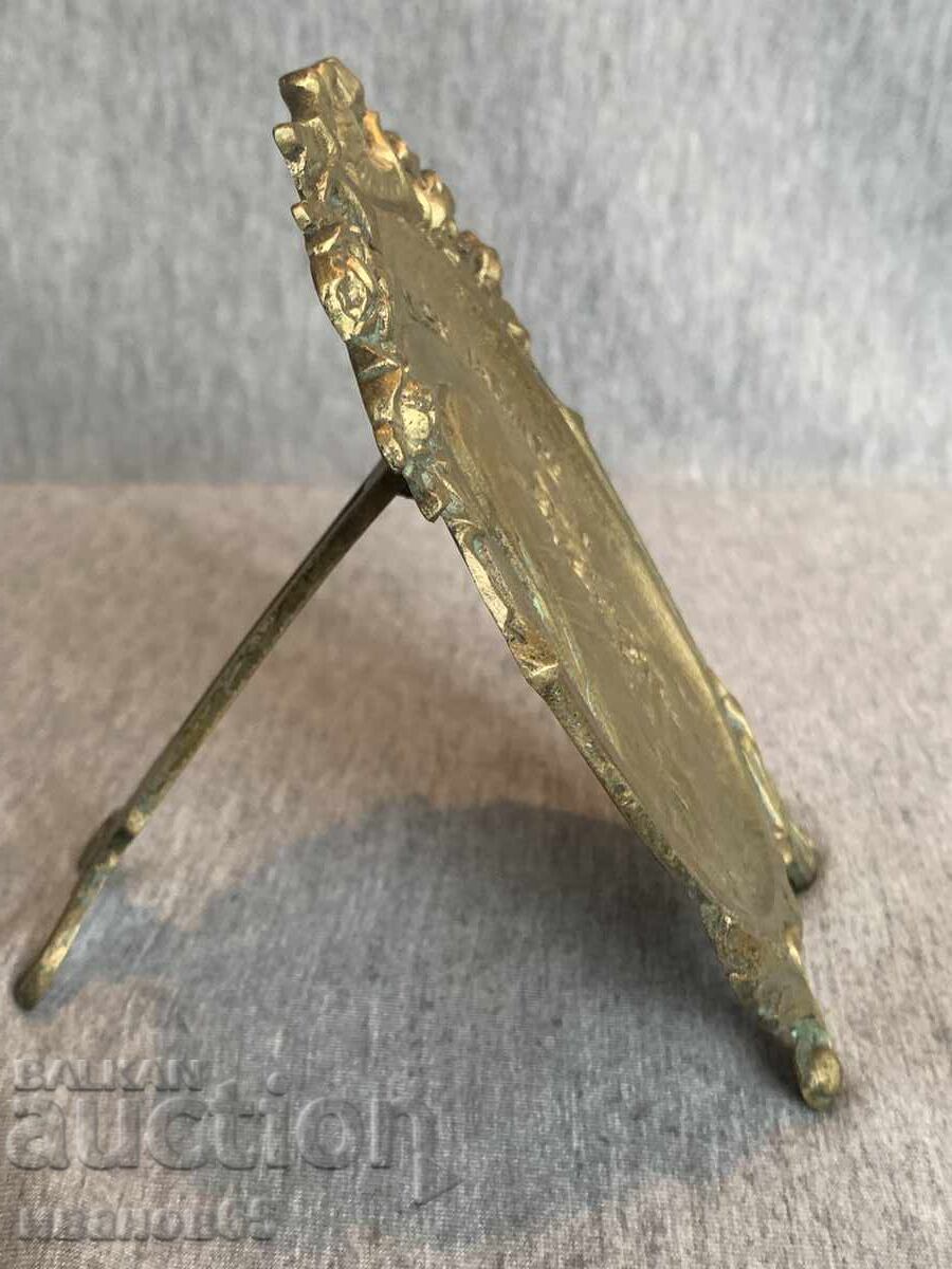 Antique Icon - Saint Thérèse of the Child Jesus, Brass - 6 Antique Icon - Saint Thérèse of the Child Jesus, Brass - 6