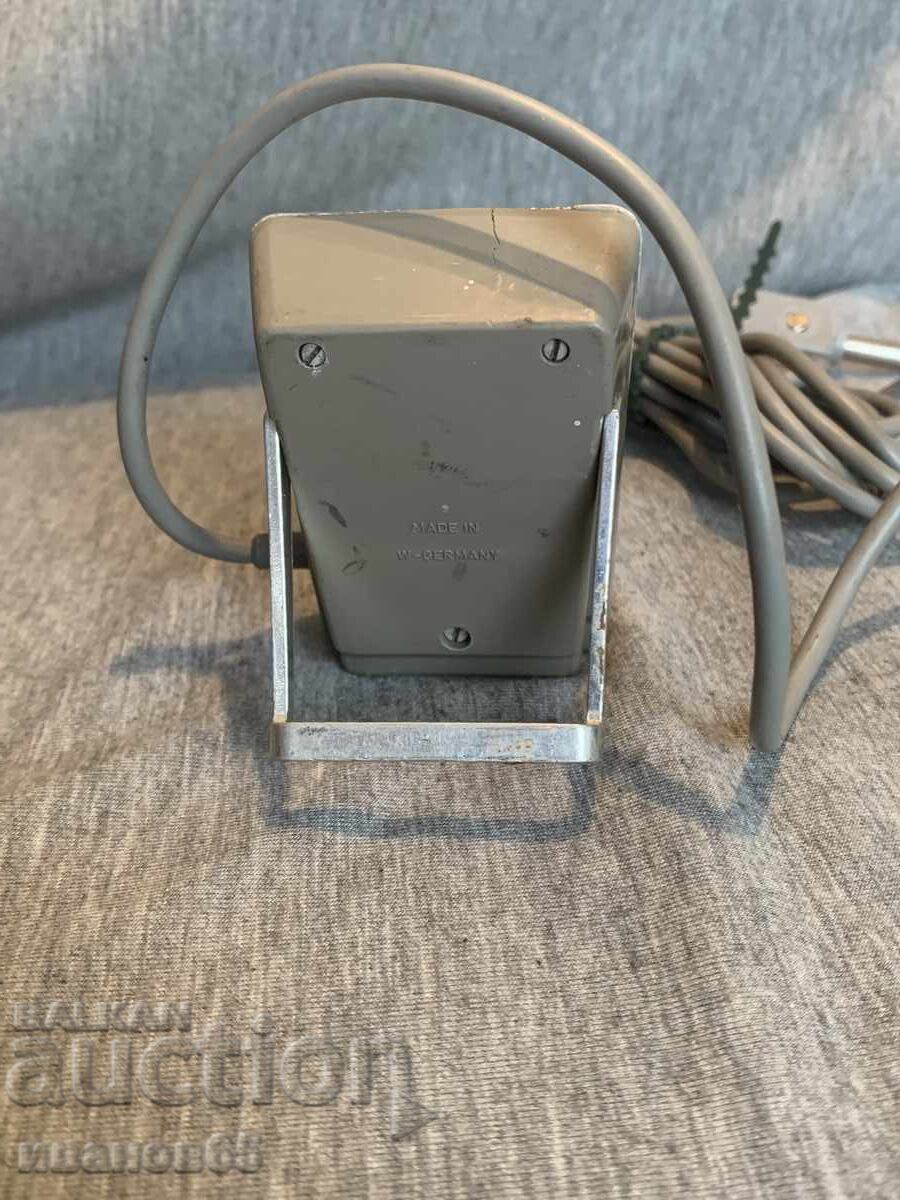 Delivery of old microphone