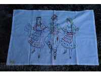 REGATUL BULGARIA COVOR BRODAT DE PERETE CARO KILIM BRODERIE