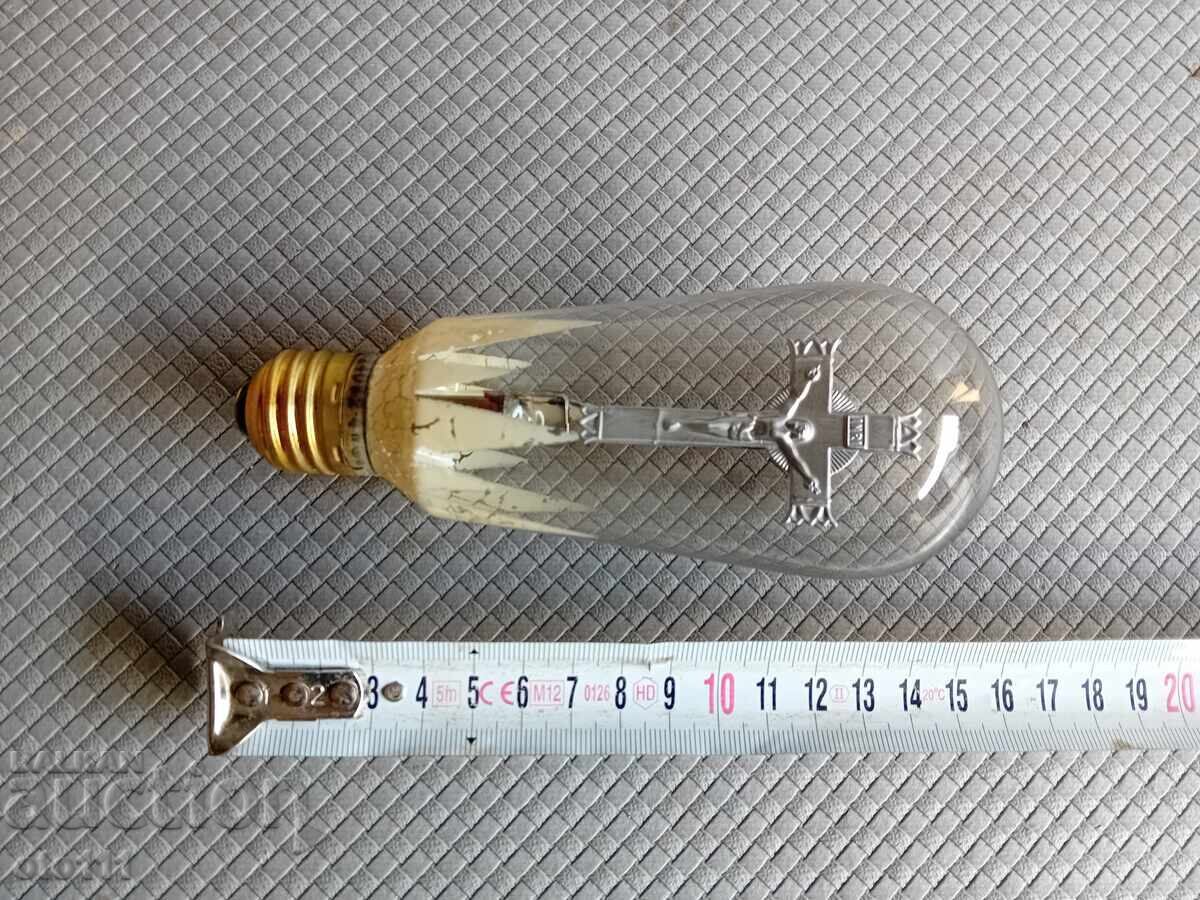 GLIM BULB - CROSS CRUCIFIXION with price 50.00 BGN | € 25.56 GLIM BULB - CROSS CRUCIFIXION with price 50.00 BGN | € 25.56