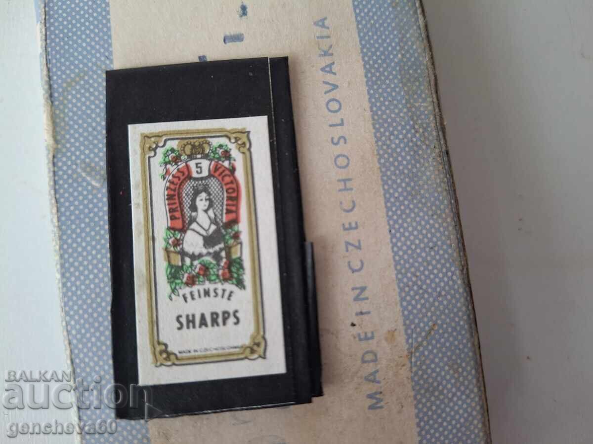 Ace vintage pentru cusut „SHARPS” 250 buc. Cehoslovacia - 6 Ace vintage pentru cusut „SHARPS” 250 buc. Cehoslovacia - 6