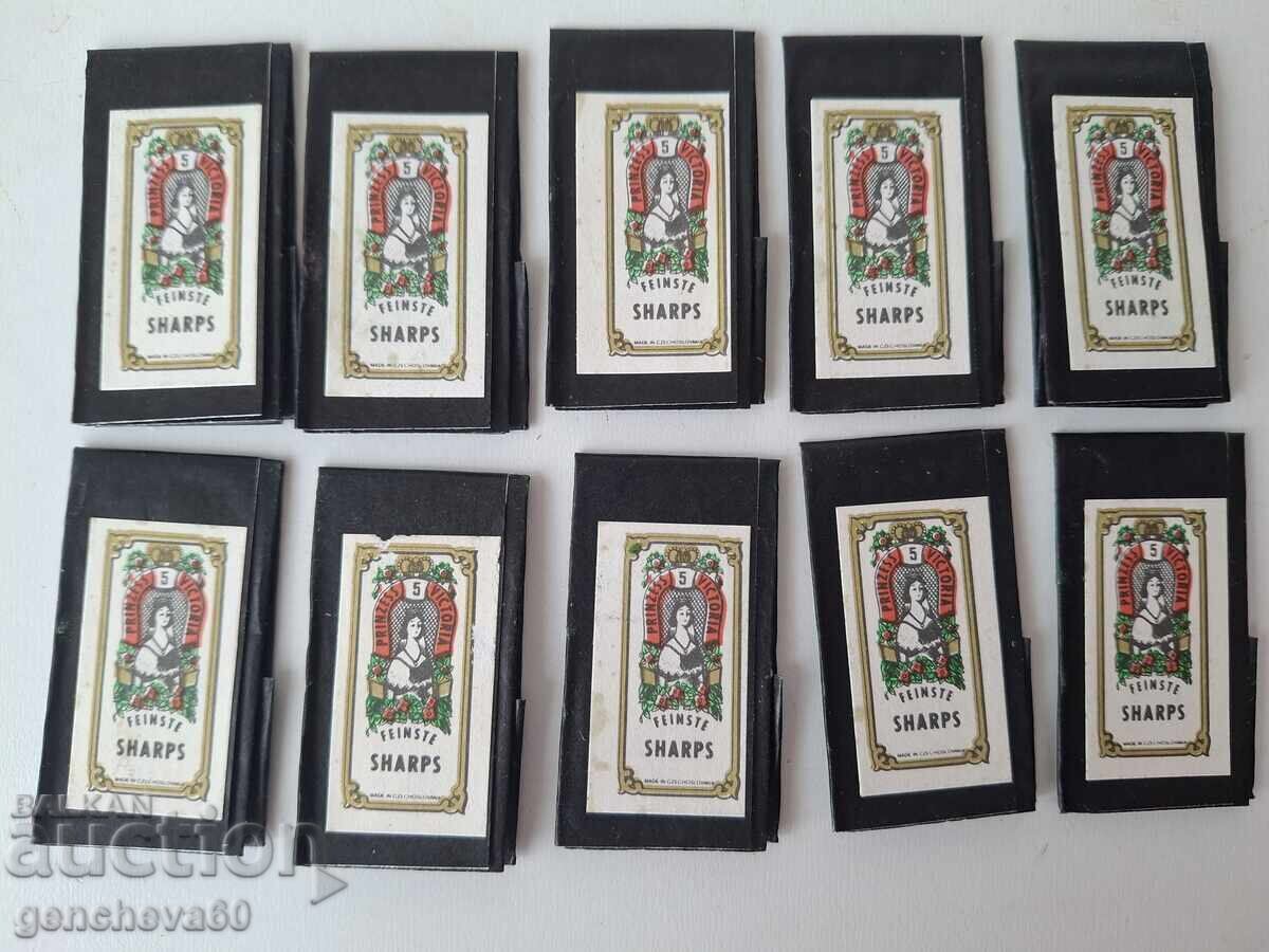 Vintage sewing needles "SHARPS" 250 pcs. Czechoslovakia - 7