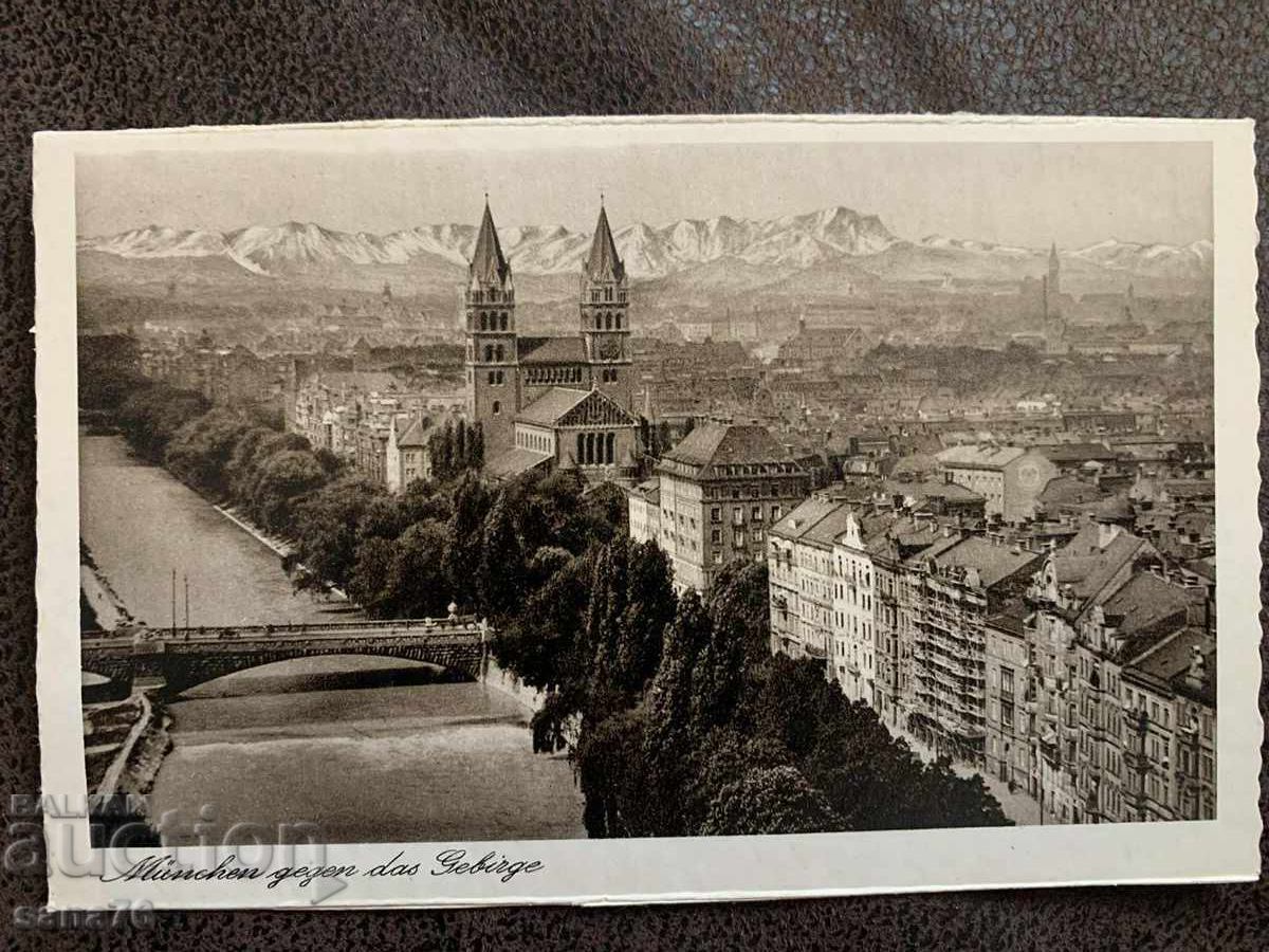 Παλιά ταχυδρομική κάρτα από το Μόναχο, Γερμανία - 4