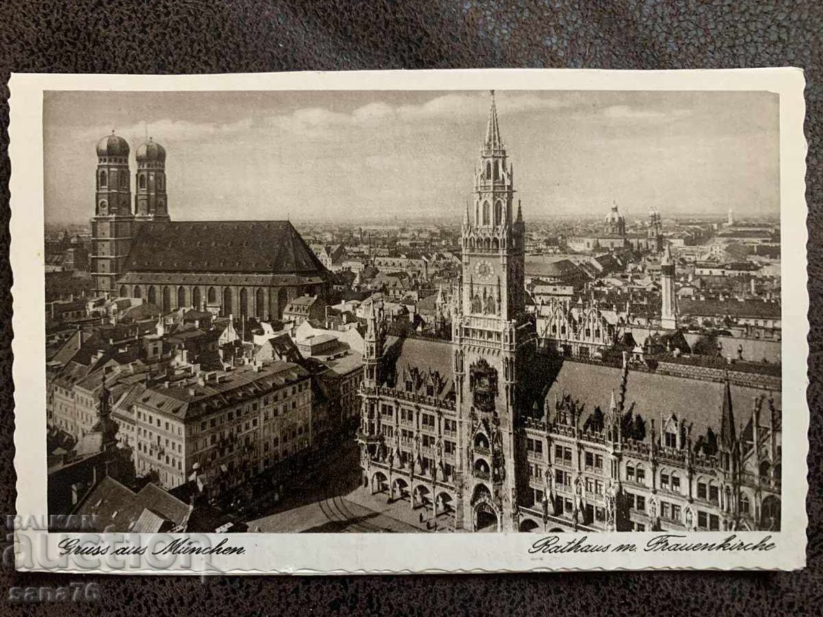 Old Reich Postcard from Munich, Germany - 11