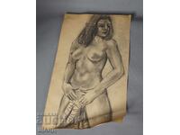 Stara Maystorska risunka erotika golo zhensko tyalo