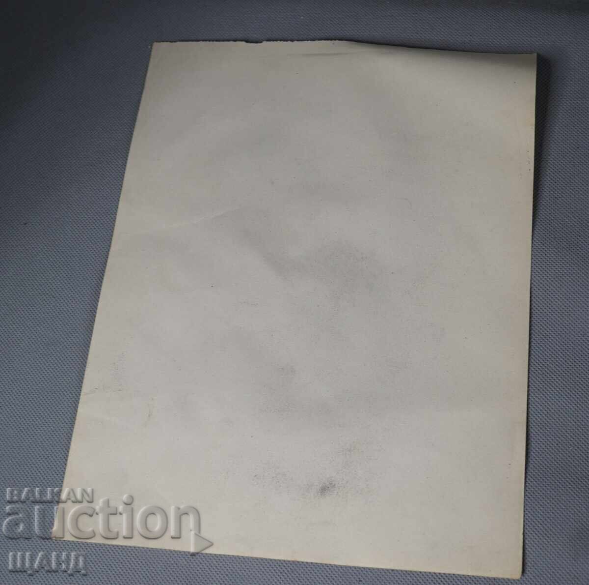 Old Master's pencil drawing, portrait of a man, signed with price 5.25 BGN | € 2.68