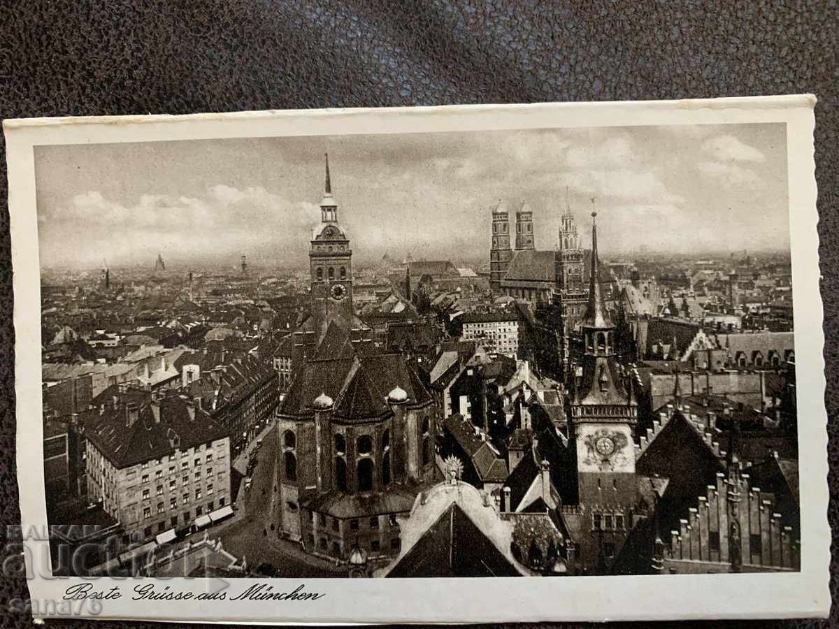 Old Reich Postcard from Munich, Germany - 22 Old Reich Postcard from Munich, Germany - 22