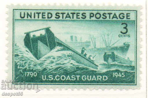 1945. USA. World War II - US Coast Guard