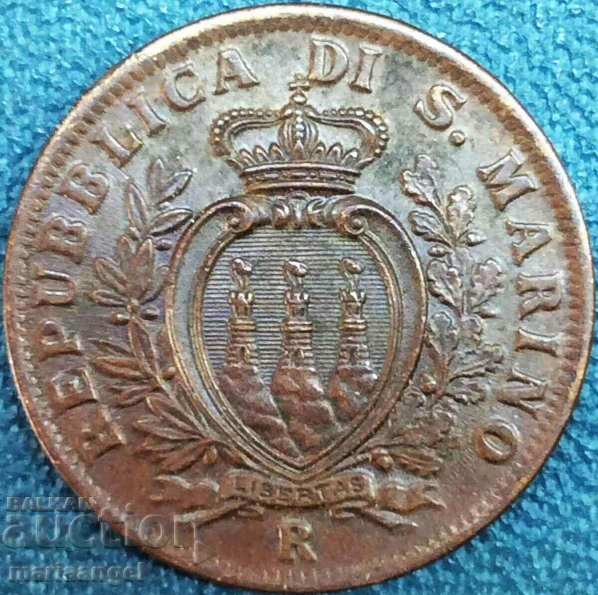 Δημοπρασία San Marino 1935 10 centesimi
