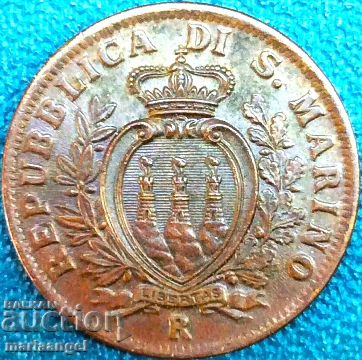 San Marino 1935 10 centesimi
