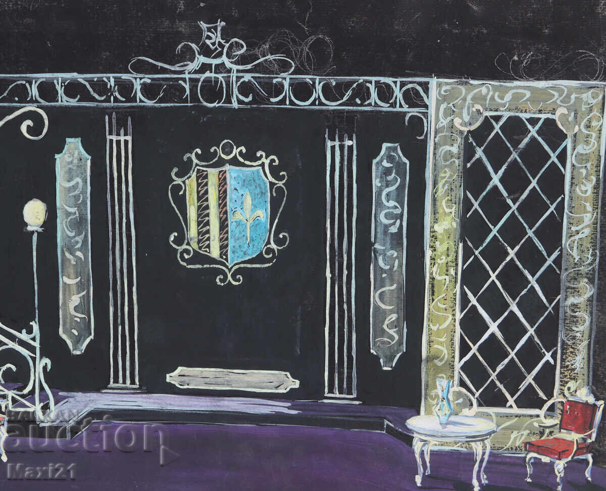 Tablou guaș scenografie decor - 5