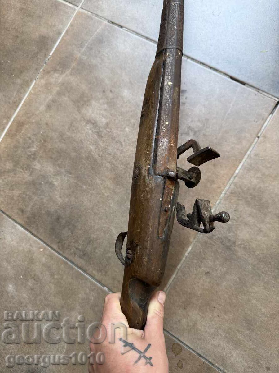 Auction Authentic Flintlock Rifle No. 7399 Auction Authentic Flintlock Rifle No. 7399