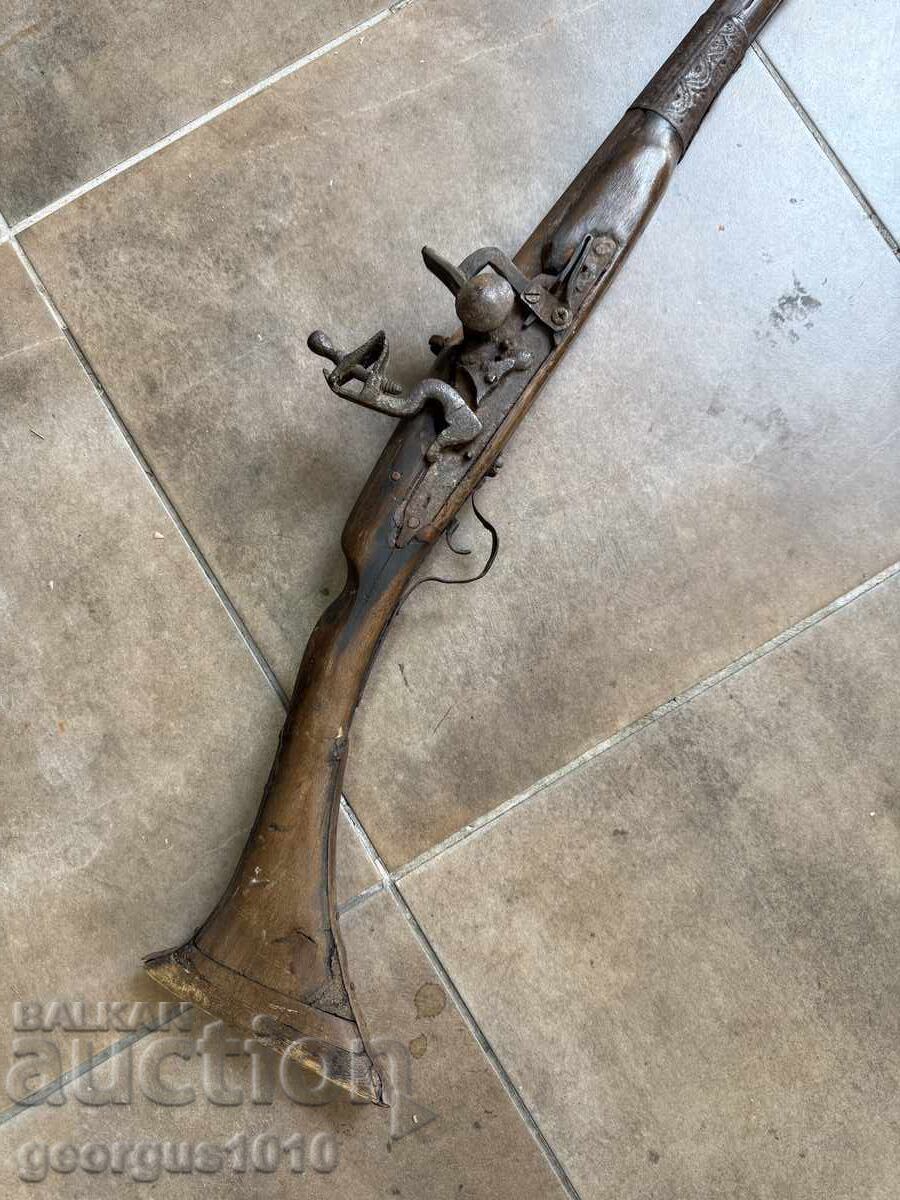 Authentic Flintlock Rifle No. 7399 - 6 Authentic Flintlock Rifle No. 7399 - 6
